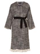 Isabel Marant Iban Tweed Coat