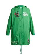 Matchesfashion.com Undercover - Total Youth Hooded Raincoat - Womens - Green