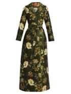 F.r.s - For Restless Sleepers Roda Floral-jacquard Dress
