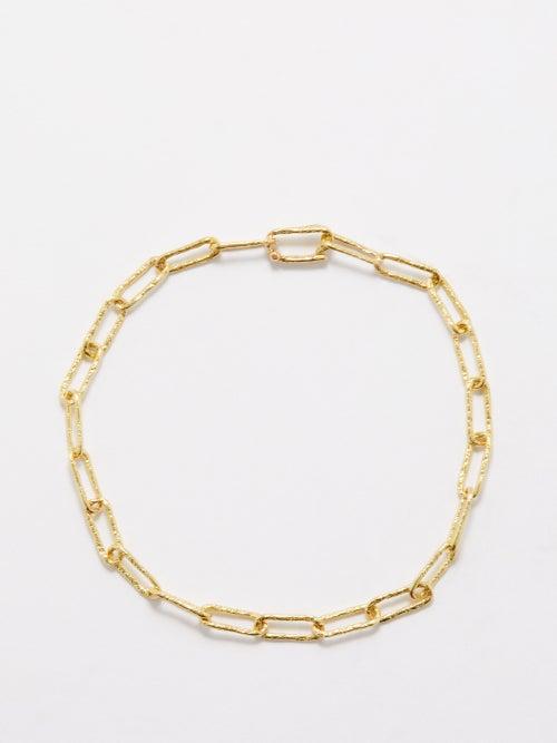Healers - Recycled 18kt Gold Chain Bracelet - Mens - Gold