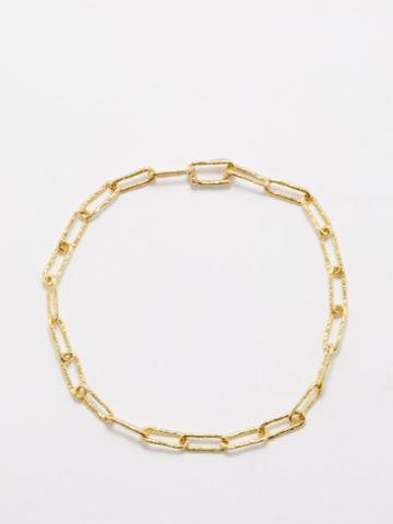 Healers - Recycled 18kt Gold Chain Bracelet - Mens - Gold