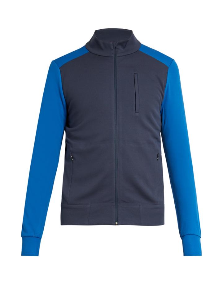 Aeance Zip-through Performance Top