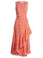 Diane Von Furstenberg Cossier-print Asymmetric Stretch-silk Dress