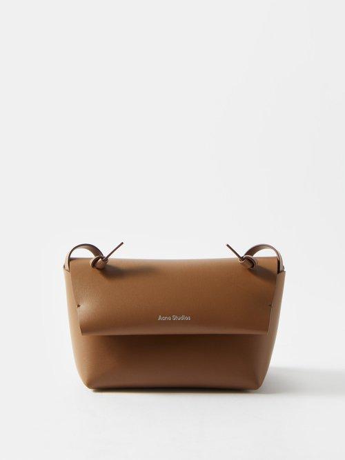 Acne Studios - Alexandria Mini Leather Cross-body Bag - Womens - Tan