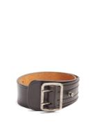 Saint Laurent Wide Leather Belt