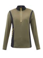 Bogner - Leron Zip-neck Jersey Mid-layer Top - Mens - Green