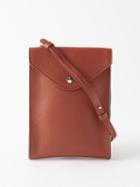 Lemaire - Envelope Leather Cross-body Bag - Mens - Tan