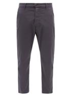 Barena Venezia - Rostro Cotton-blend Straight-leg Trousers - Mens - Navy