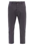 Barena Venezia - Rostro Cotton-blend Straight-leg Trousers - Mens - Navy