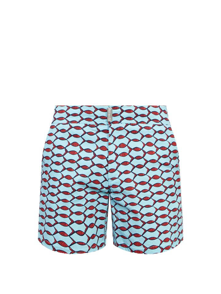 Vilebrequin Merise Fishnet-print Swim Shorts