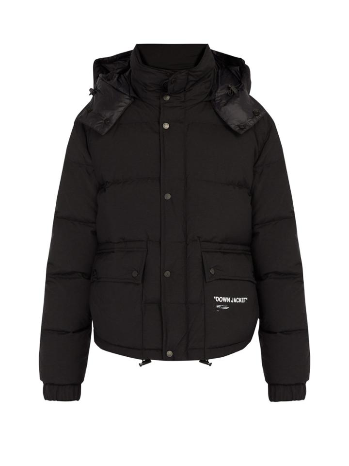 Off-white Quote Down-filled Jacket