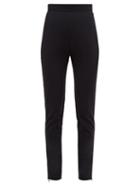 Matchesfashion.com Balmain - Slim Fit Wool Blend Trousers - Womens - Black