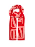 Matchesfashion.com Begg & Co. - X John Booth Double Faced Lambswool Blend Scarf - Mens - Red