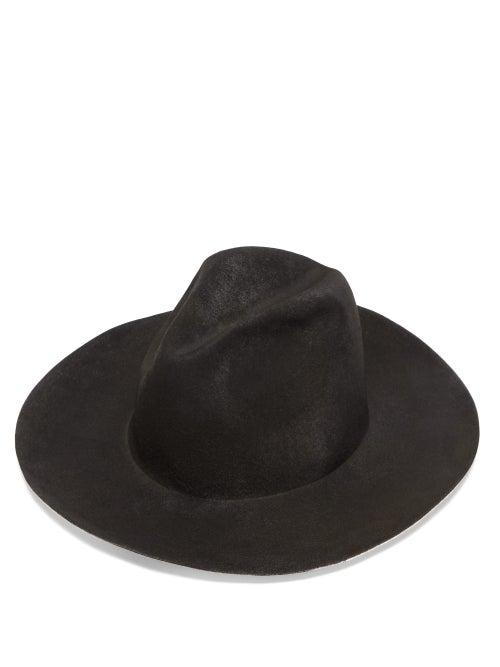 Matchesfashion.com Reinhard Plank Hats - Norma Felt Fedora - Womens - Black