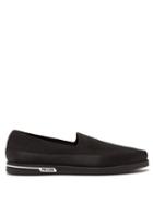 Matchesfashion.com Prada - St Tropez Technical Knitted Loafers - Mens - Black