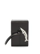 Matchesfashion.com Jil Sander - Fish-charm Leather Playing Cards Case - Black