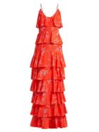 Matchesfashion.com Borgo De Nor - Filipa Floral Print Dress - Womens - Red Print