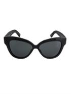 Linda Farrow Snakeskin And Acetate Cat-eye Sunglasses
