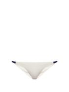 Matchesfashion.com Solid & Striped - The Morgan Bikini Briefs - Womens - Cream Multi