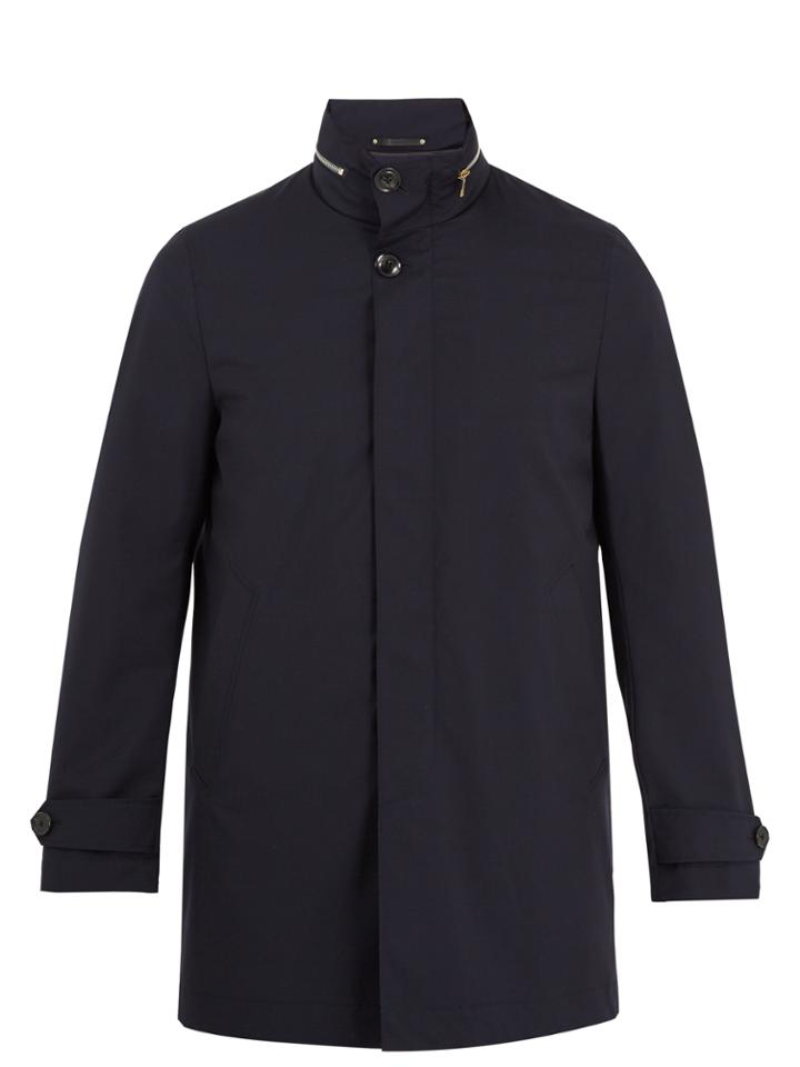 Paul Smith Loro Piana Detachable-lining Wool Coat