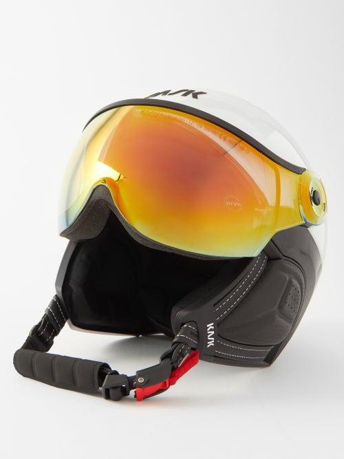 Kask - Montecarlo Visor Ski Helmet - Mens - White Red
