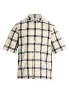 Acne Studios Elm Short-sleeved Checked Cotton Shirt
