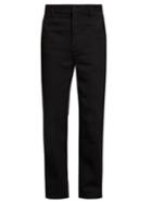 Burberry Cotton-twill Wide-leg Trousers