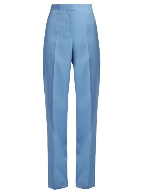 Rochas Wide-leg Wool Trousers