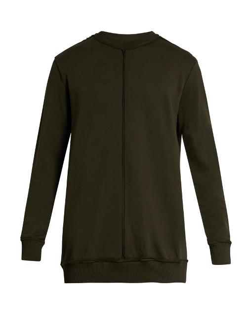 Damir Doma Walken Extended-seam Cotton Sweatshirt