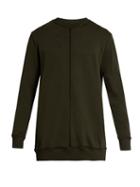 Damir Doma Walken Extended-seam Cotton Sweatshirt