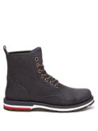 Matchesfashion.com Moncler - New Vancouver Suede Boots - Mens - Navy Multi
