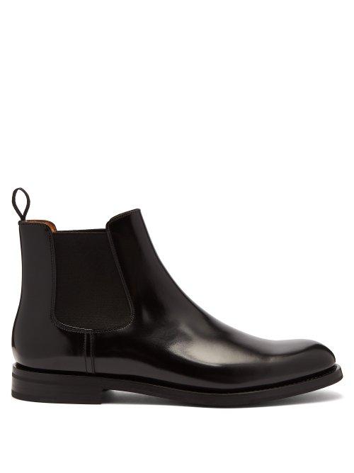 Matchesfashion.com Church's - Monmouth Leather Chelsea Boots - Womens - Black