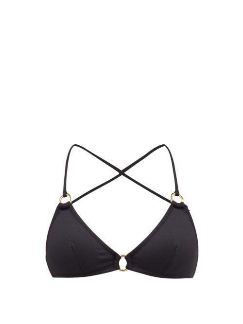 Matchesfashion.com Melissa Odabash - Sardegna Padded Cup Triangle Bikini Top - Womens - Black