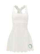Marysia Sport - Serena Cross-back Sustainable-jersey Dress - Womens - White