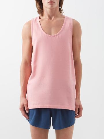 Marrakshi Life - Cotton Tank Top - Mens - Pink