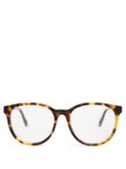 Matchesfashion.com Stella Mccartney - Falabella Round Frame Acetate Glasses - Womens - Tortoiseshell