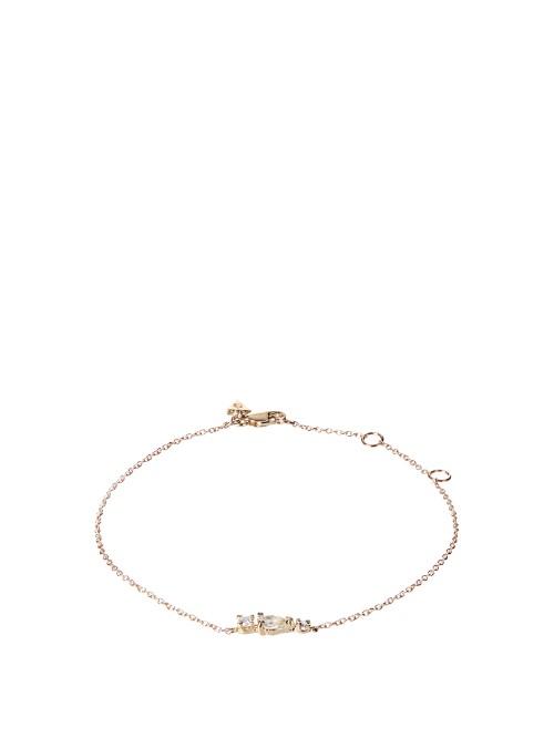 Loren Stewart Diamond, Sapphire & Yellow-gold Bracelet