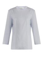 Matchesfashion.com The Row - Mave Cotton Jersey T Shirt - Womens - Light Blue