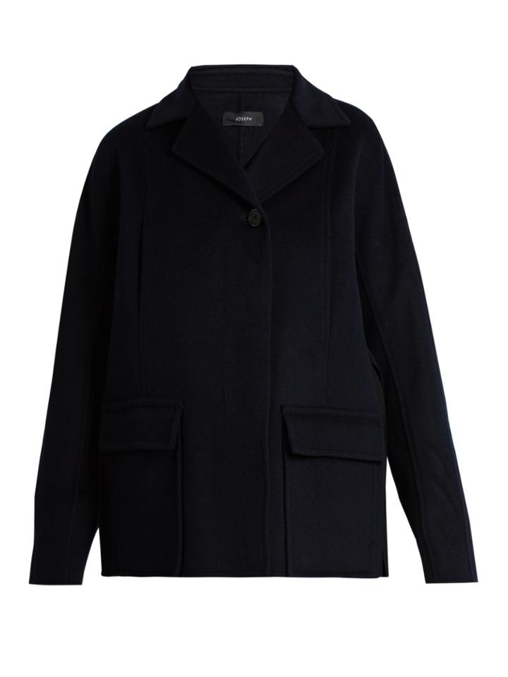 Joseph Caplan Wool And Cashmere-blend Coat