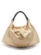 Matchesfashion.com Lemaire - Large Braided-handle Cotton-blend Twill Tote Bag - Womens - Beige