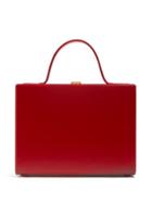 Matchesfashion.com Mark Cross - Overnight Case Leather Box Bag - Womens - Red