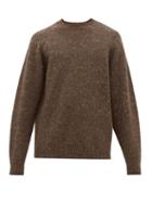 Matchesfashion.com The Row - Ezra Camel Blend Sweater - Mens - Brown