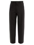 Matchesfashion.com Sunflower - Soft Straight-leg Trousers - Mens - Navy