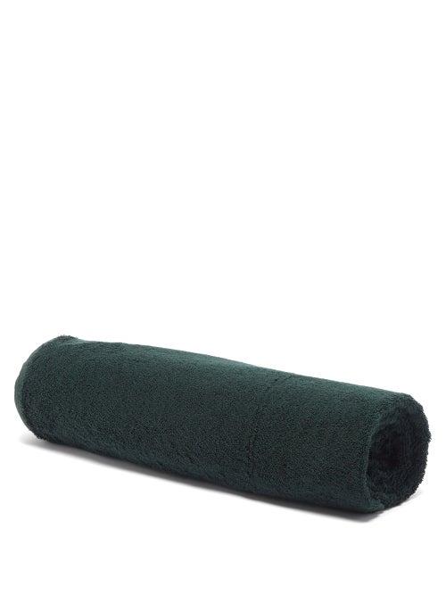 Unisex Homeware Tekla - Organic-cotton Bath Sheet - Dark Green