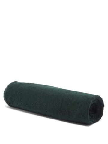 Unisex Homeware Tekla - Organic-cotton Bath Sheet - Dark Green