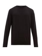 Matchesfashion.com Wardrobe. Nyc - Merino Wool Sweater - Mens - Black