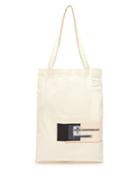 Matchesfashion.com Rick Owens Drkshdw - Photographic Patch Cotton Tote - Mens - Beige