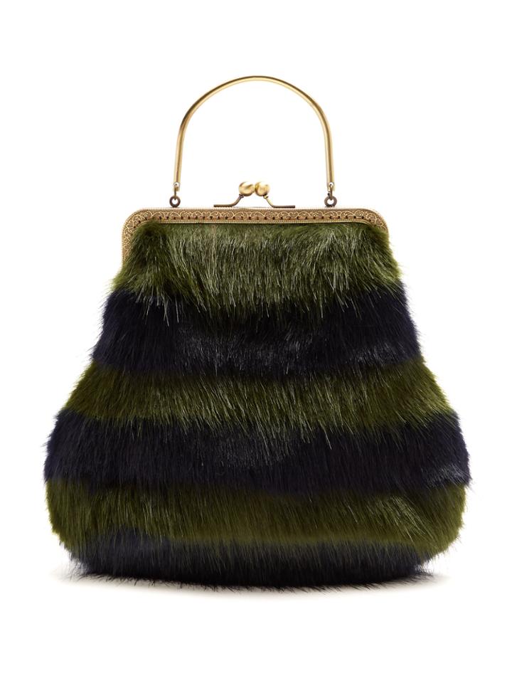 Shrimps Arthur Faux-fur Bag