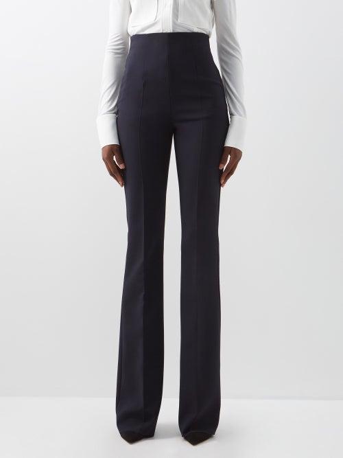 Sportmax - Elleni Trousers - Womens - Dark Blue