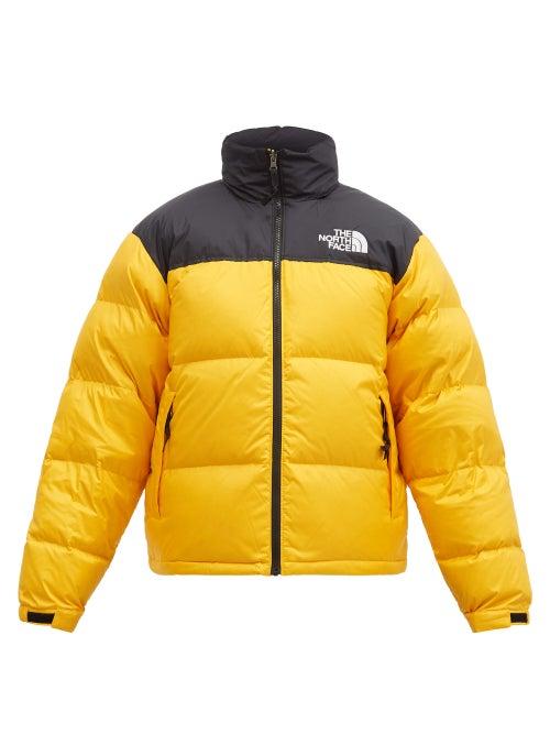Matchesfashion.com The North Face - Nuptse Down-filled Quilted-ripstop Jacket - Mens - Gold